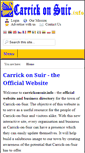 Mobile Screenshot of carrickonsuir.info