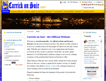 Tablet Screenshot of carrickonsuir.info